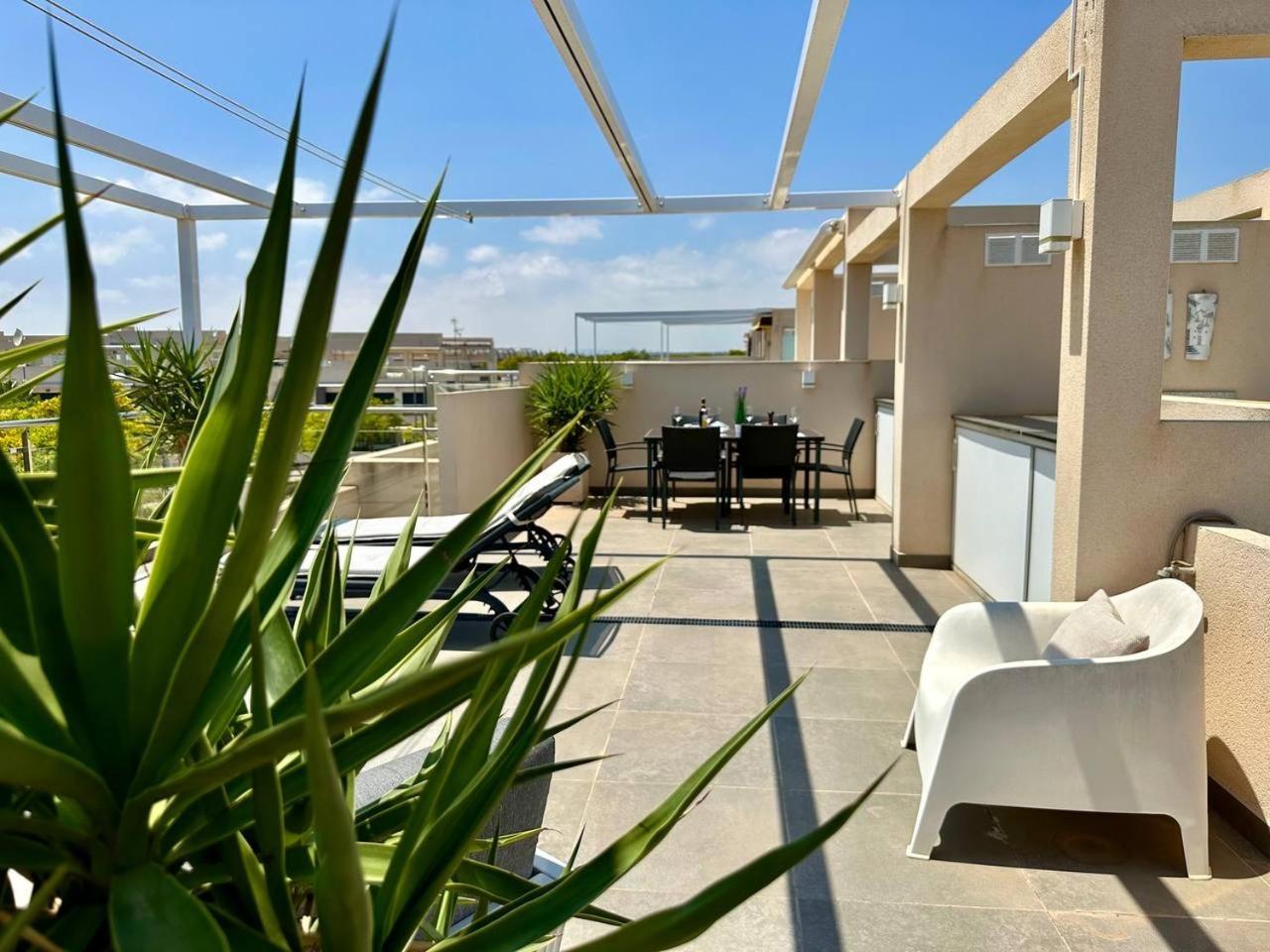 New Luxury Seaview Roof Apartments Pilar de la Horadada Luaran gambar