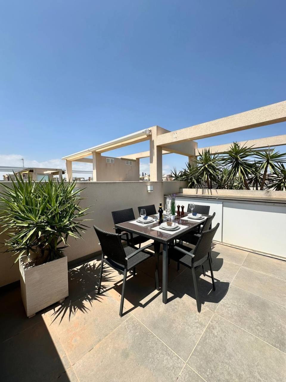 New Luxury Seaview Roof Apartments Pilar de la Horadada Luaran gambar